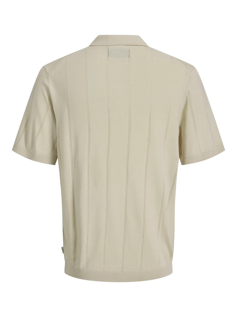 JPRBLAWILLIAM STRUCTURE KNIT POLO SS SN