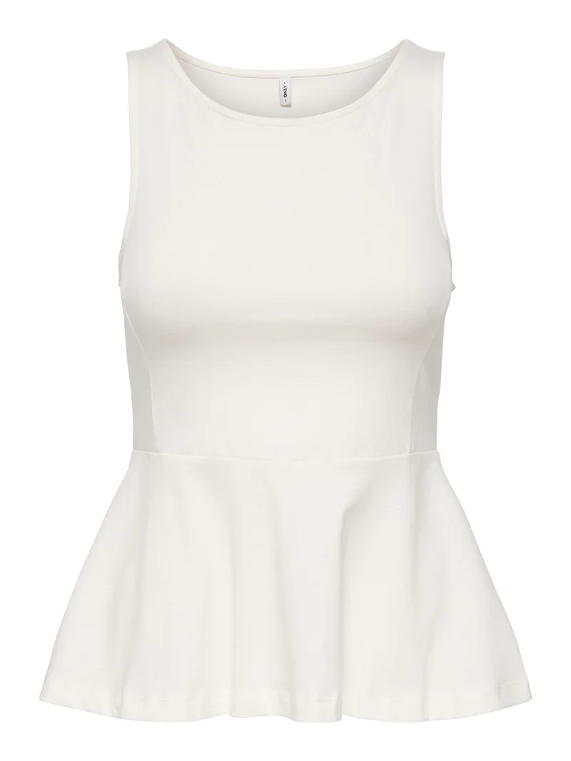 ONLKISS S/L PEPLUM TOP JRS