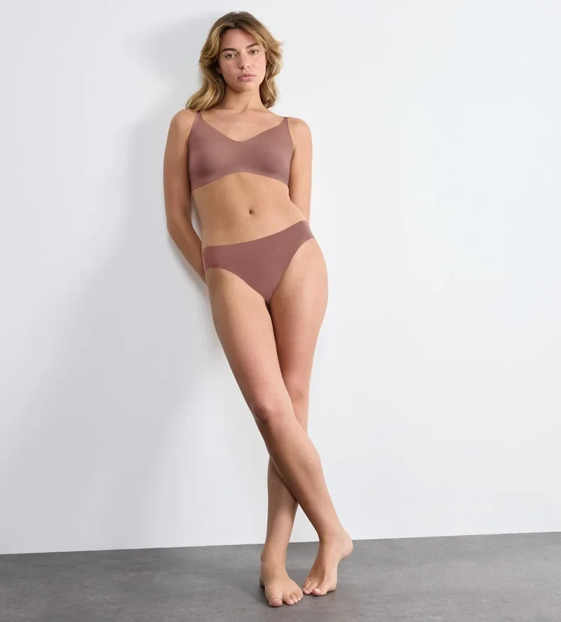 Sloggi - Zero Feel High Leg Brief Kakao