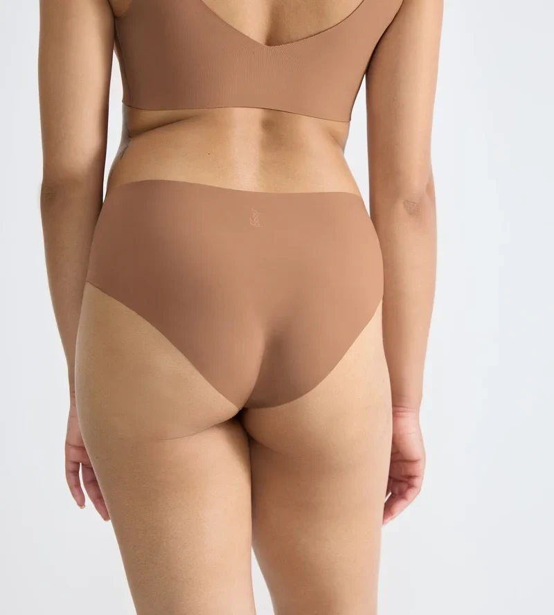 Sloggi - Zero Feel High Leg Brief Nostalgic Brown