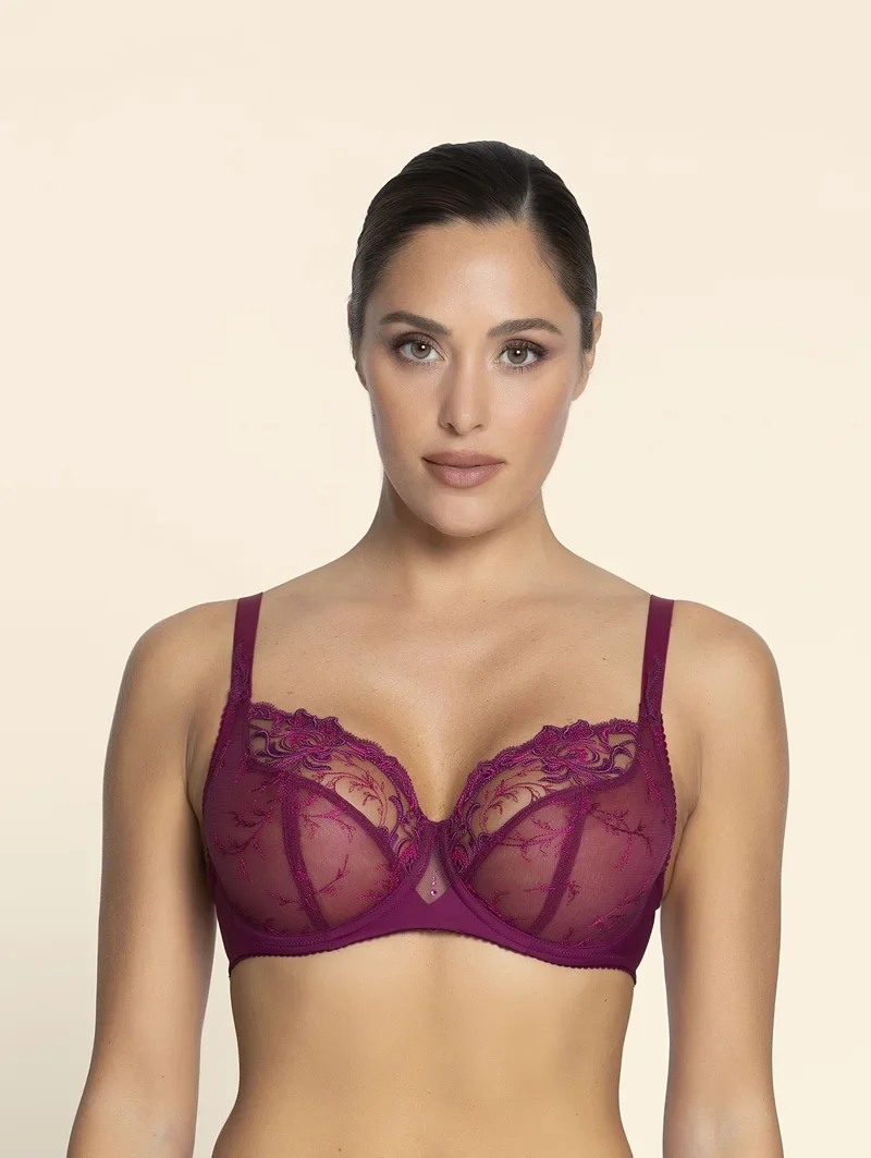 Lise Charmel – Source Beaute 3/4 Cup Balconette Source Amarante