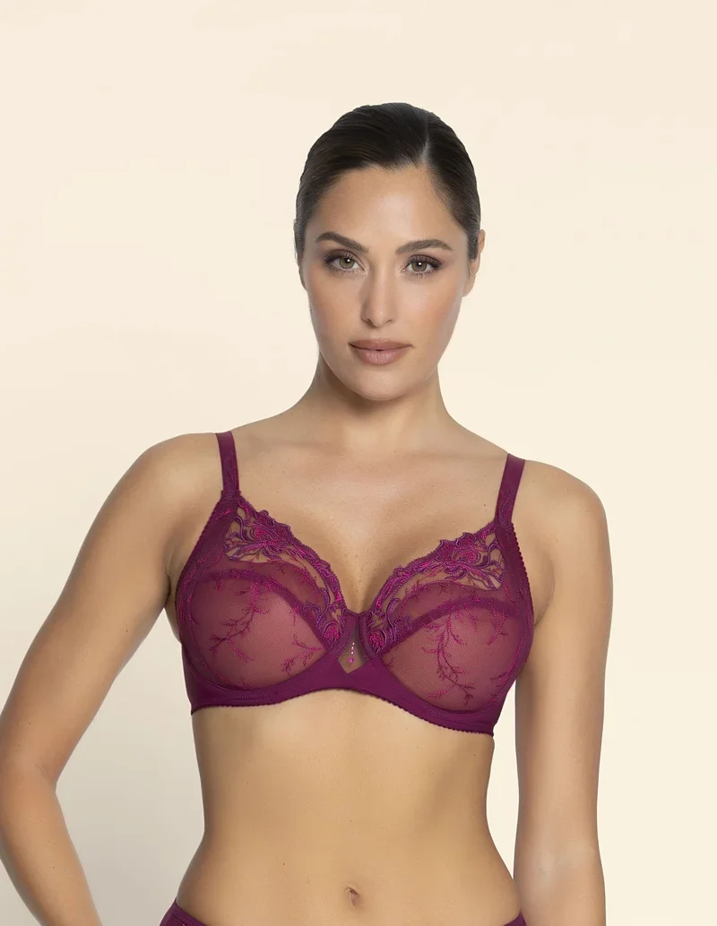 Lise Charmel – Source Beaute 3-teiliger Vollschalen-BH Source Amarante