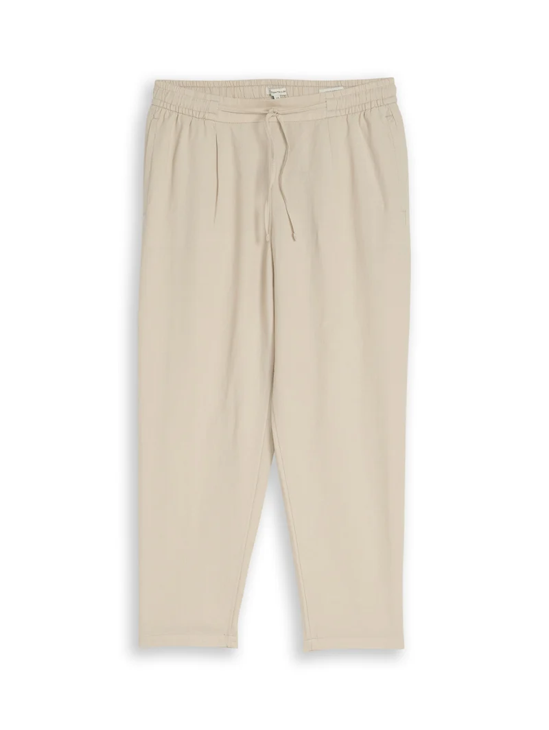 Loose Fit Hose mit Leinenanteil