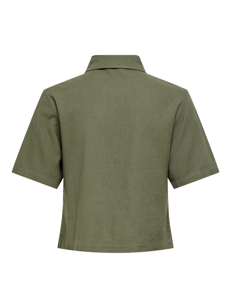 ONLGOA S/S LINEN BL SHIRT CC PNT