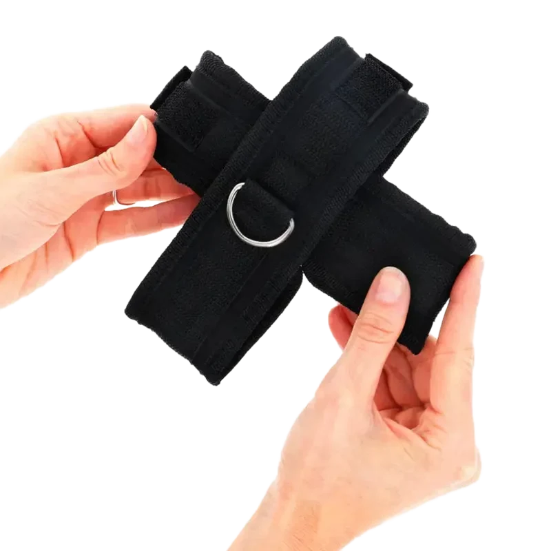 KINK – Kreuzmanschetten Schwarz 34 x 5,5 cm
