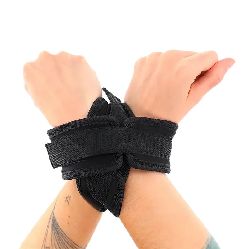 KINK – Kreuzmanschetten Schwarz 34 x 5,5 cm