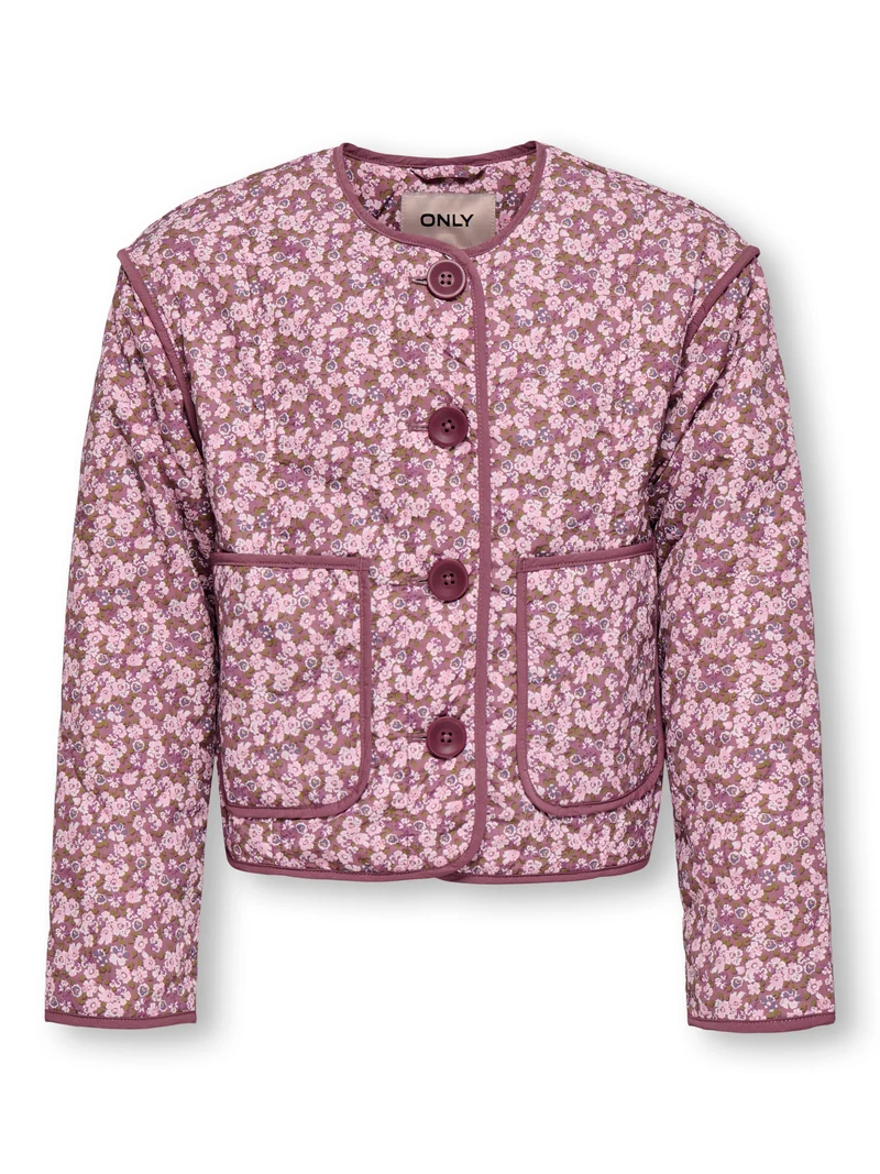 KOGTENNA AOP QUILTED JACKET OTW