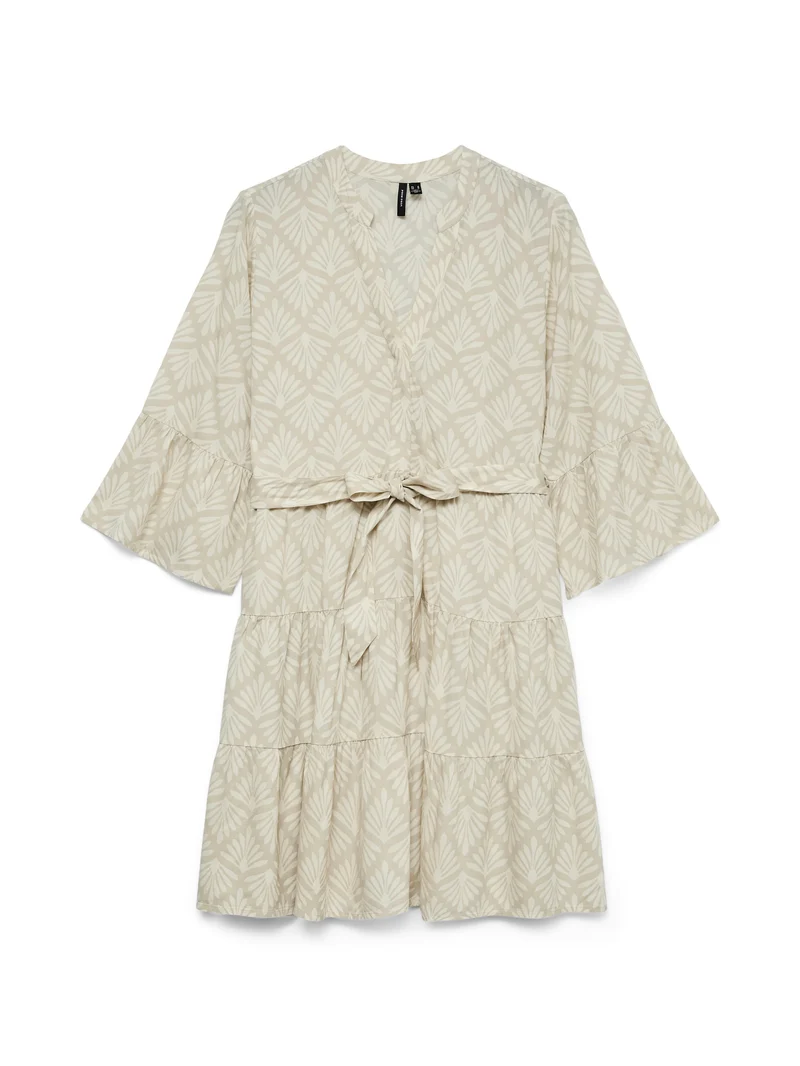 VMMELBA 3/4 SHORT BELT DRESS WVN NOOS
