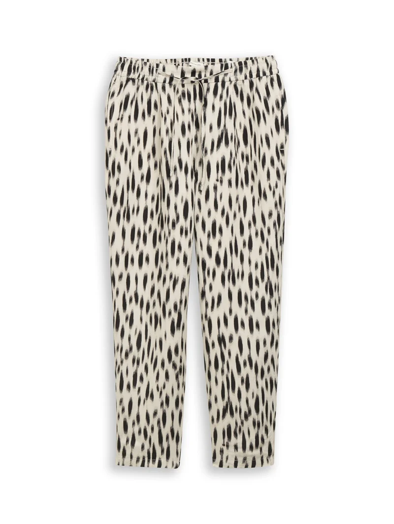 Loose Fit Hose mit Leinenanteil