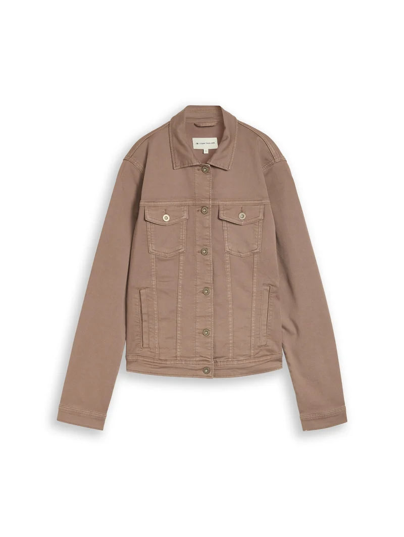 Jeansjacke mit Eingriffstaschen