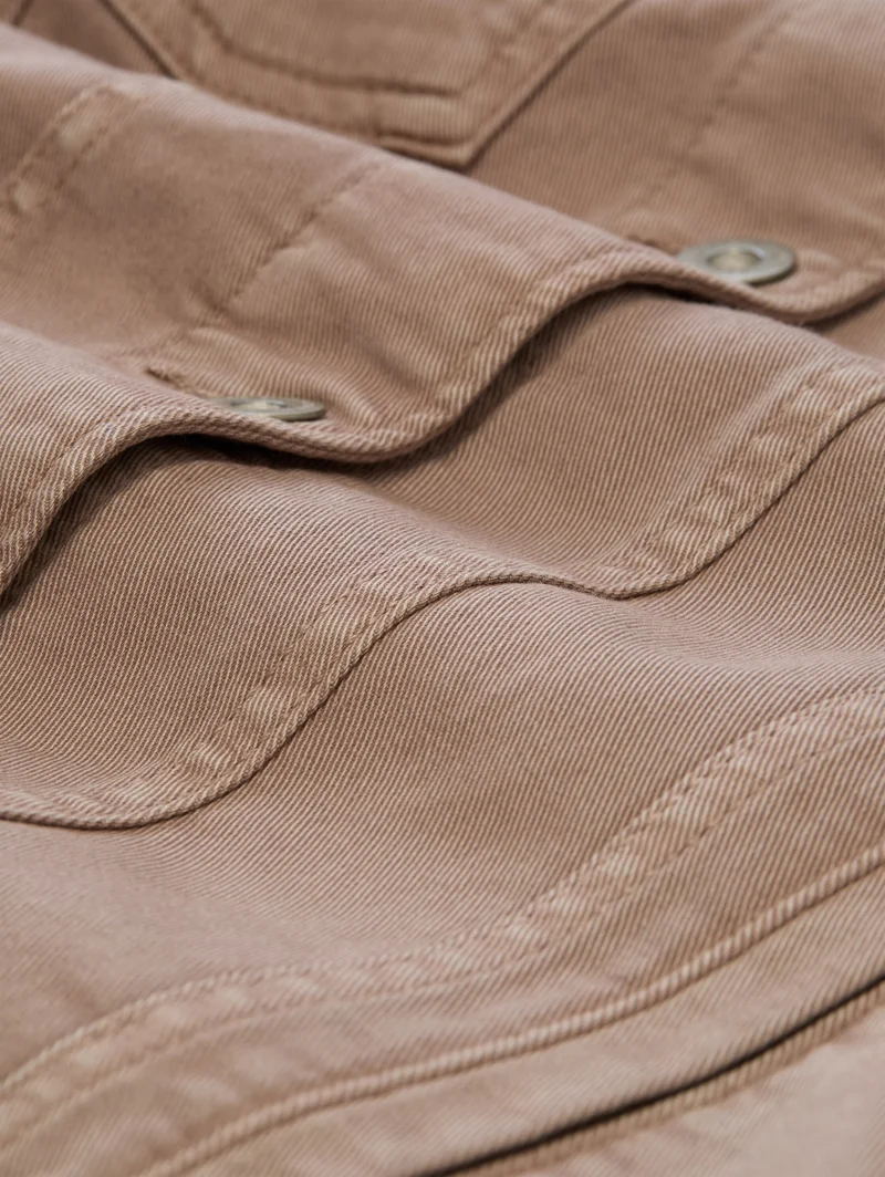 Jeansjacke mit Eingriffstaschen