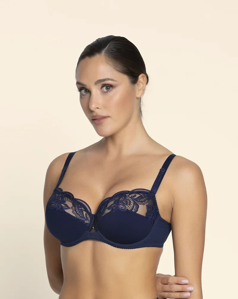 Lise Charmel – Eclat Couture Halbschalen-BH Bleu Night
