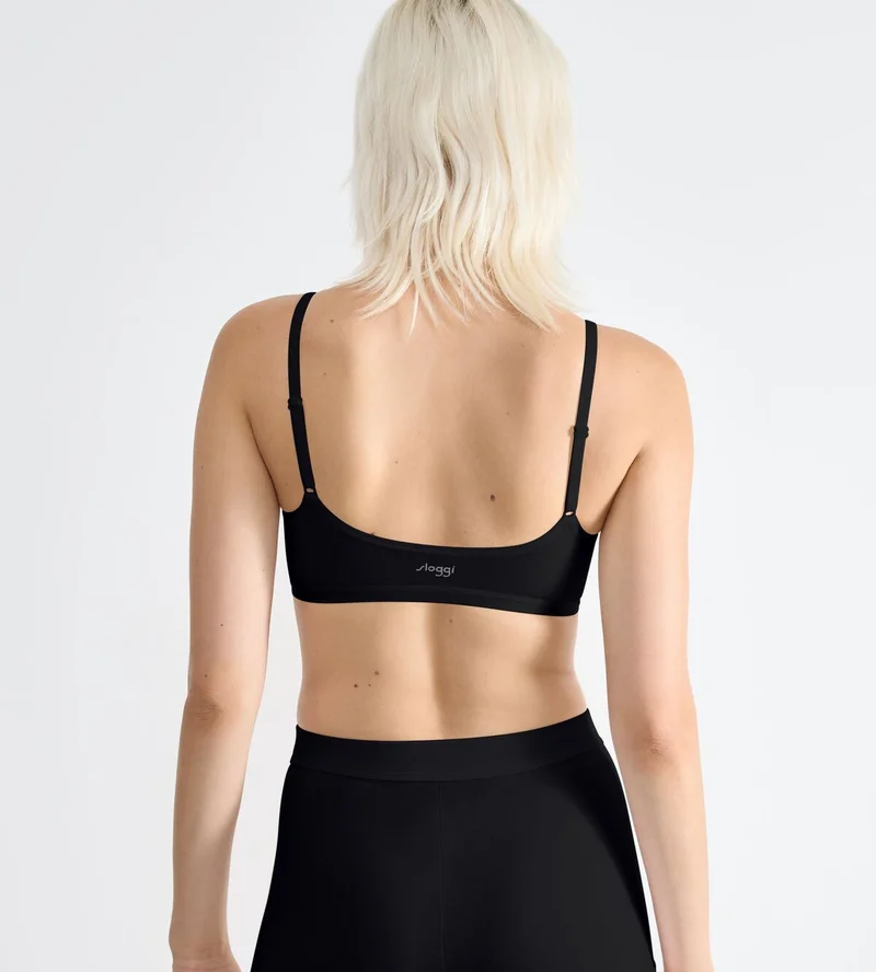 Sloggi - Go Daily Baumwoll-Top Schwarz