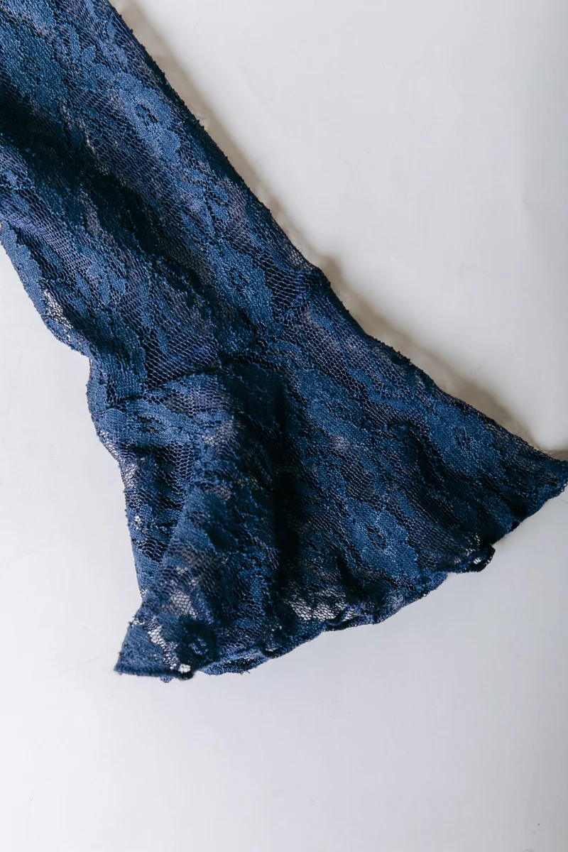 Nena Lace High Neck Top