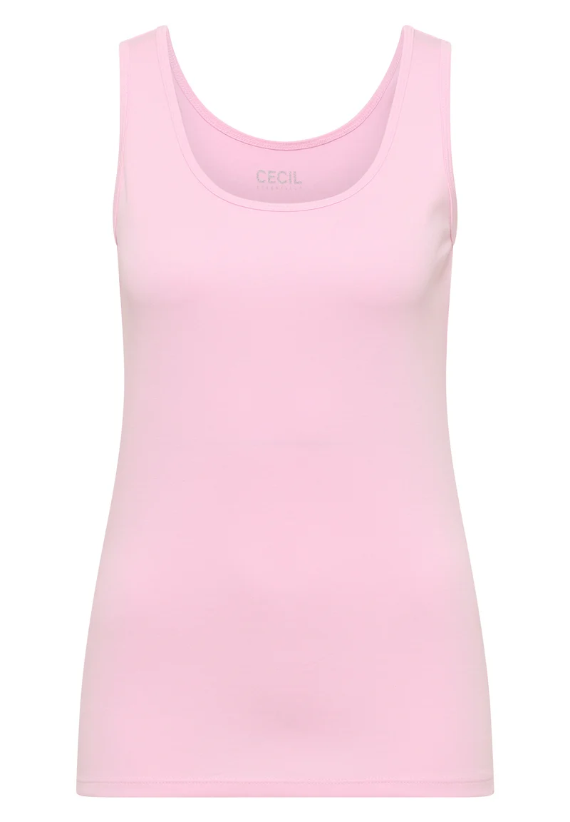 Basic Top aus reiner Baumwolle