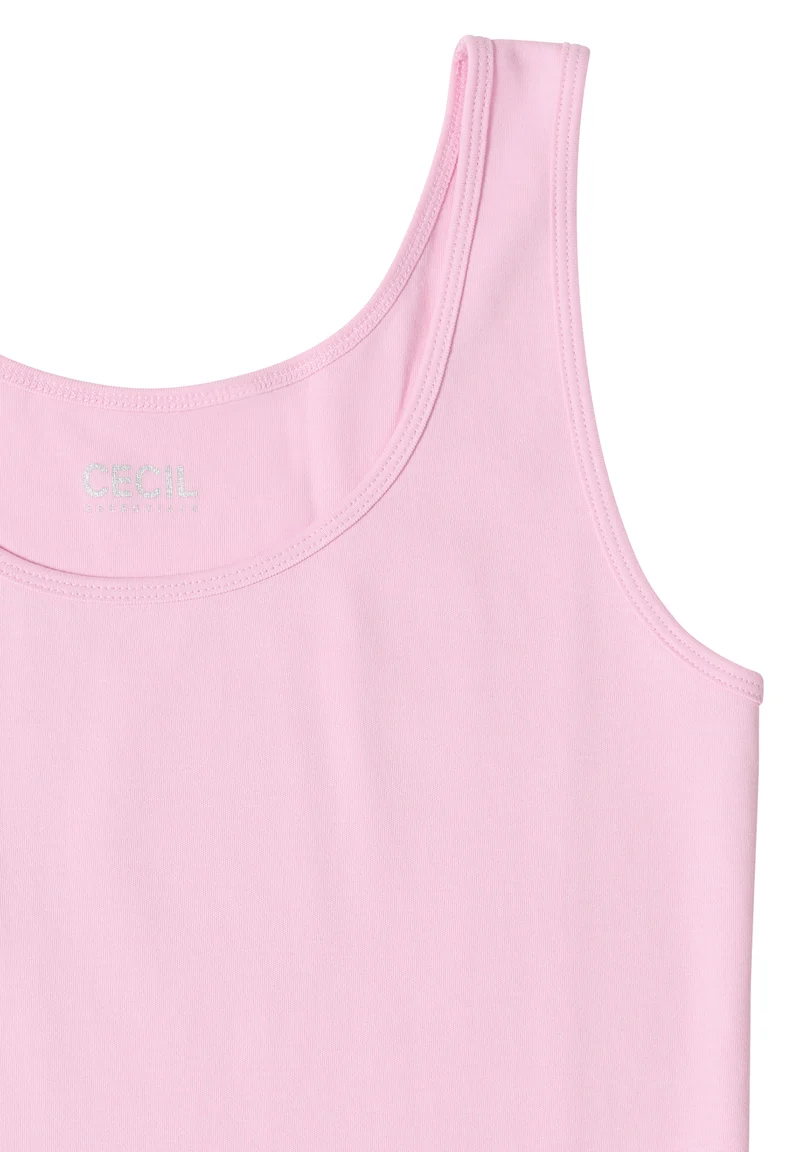 Basic Top aus reiner Baumwolle