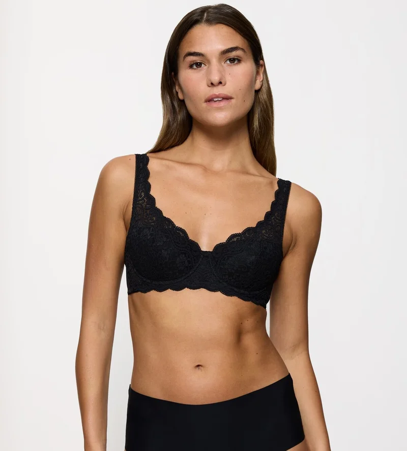 Triumph - Amourette Balconette-BH Schwarz
