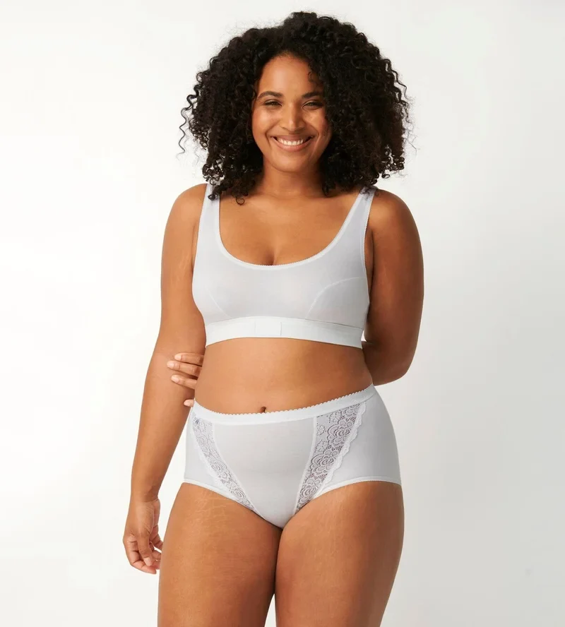 Sloggi - Schicker Slip mit niedrigem Bund, Weiß