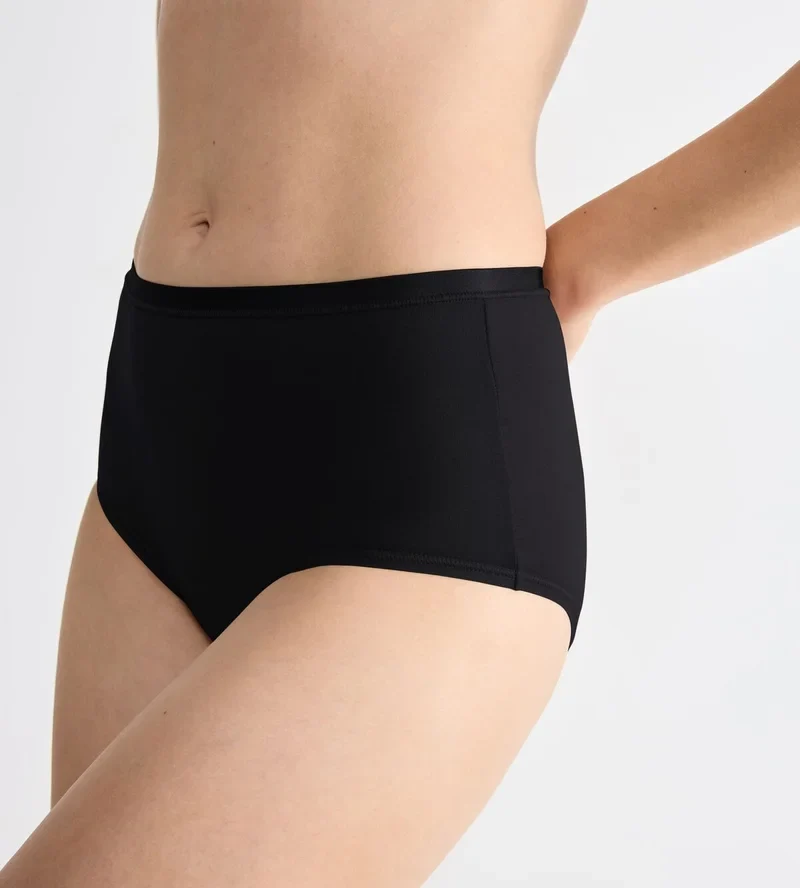 Sloggi - Go Daily Baumwoll-Slips mit hohem Bund, 3er-Pack, Schwarz