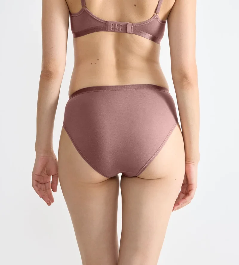Sloggi - Go Daily Baumwollslips, 3er-Pack, Kakao