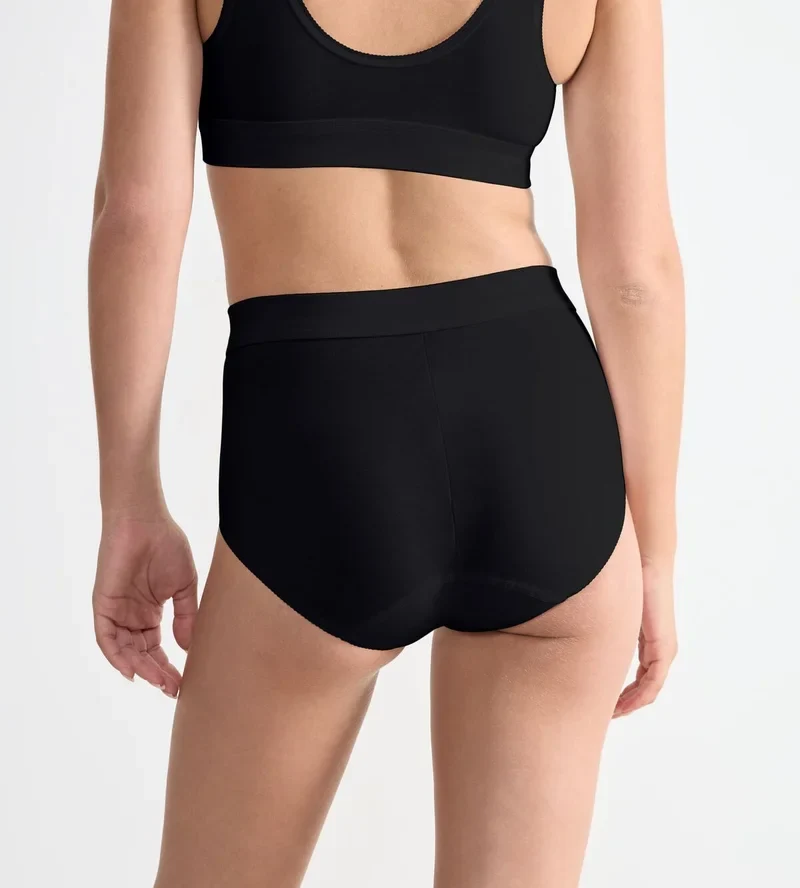 Sloggi - Double Comfort High Waist Slip 2er-Pack Schwarz