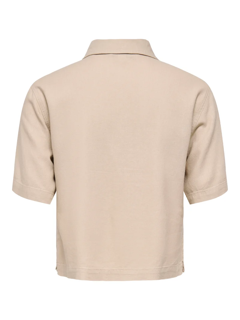 ONLGOA S/S LINEN BL SHIRT CC PNT