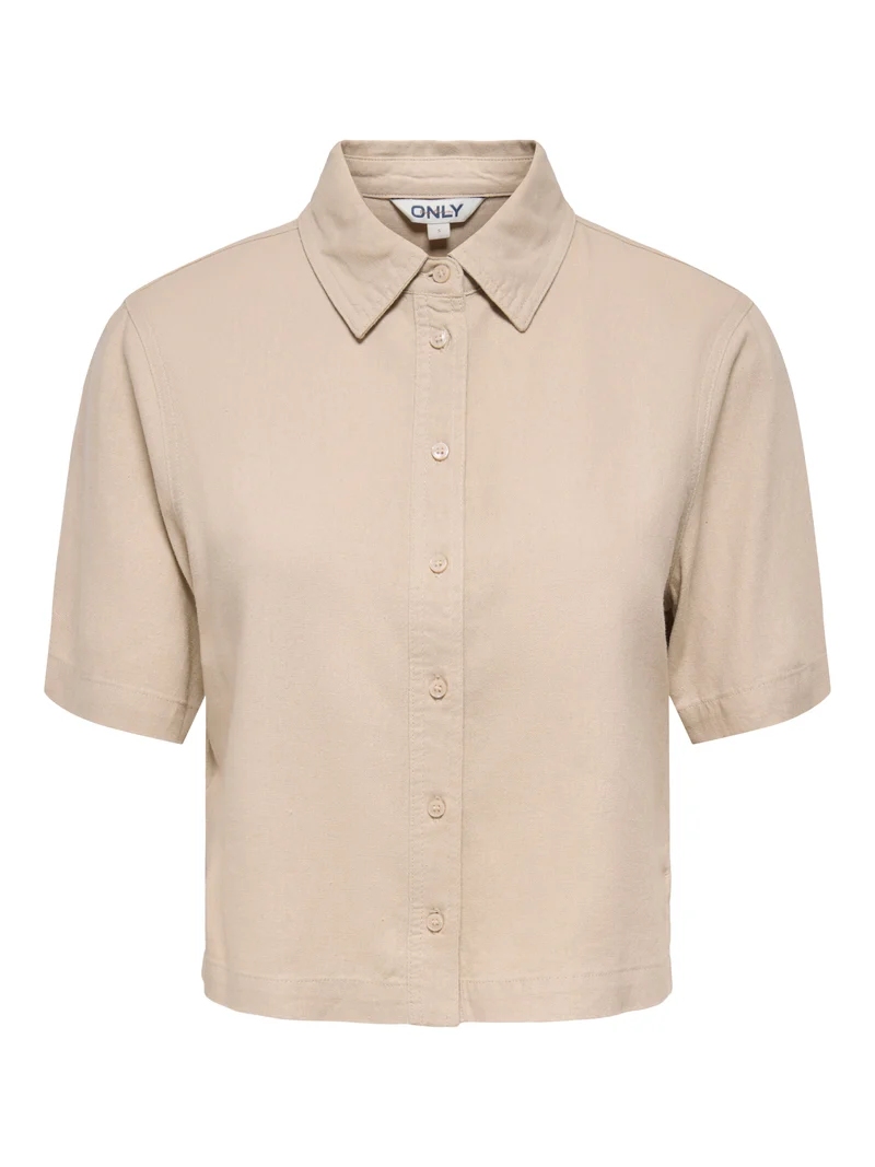 ONLGOA S/S LINEN BL SHIRT CC PNT