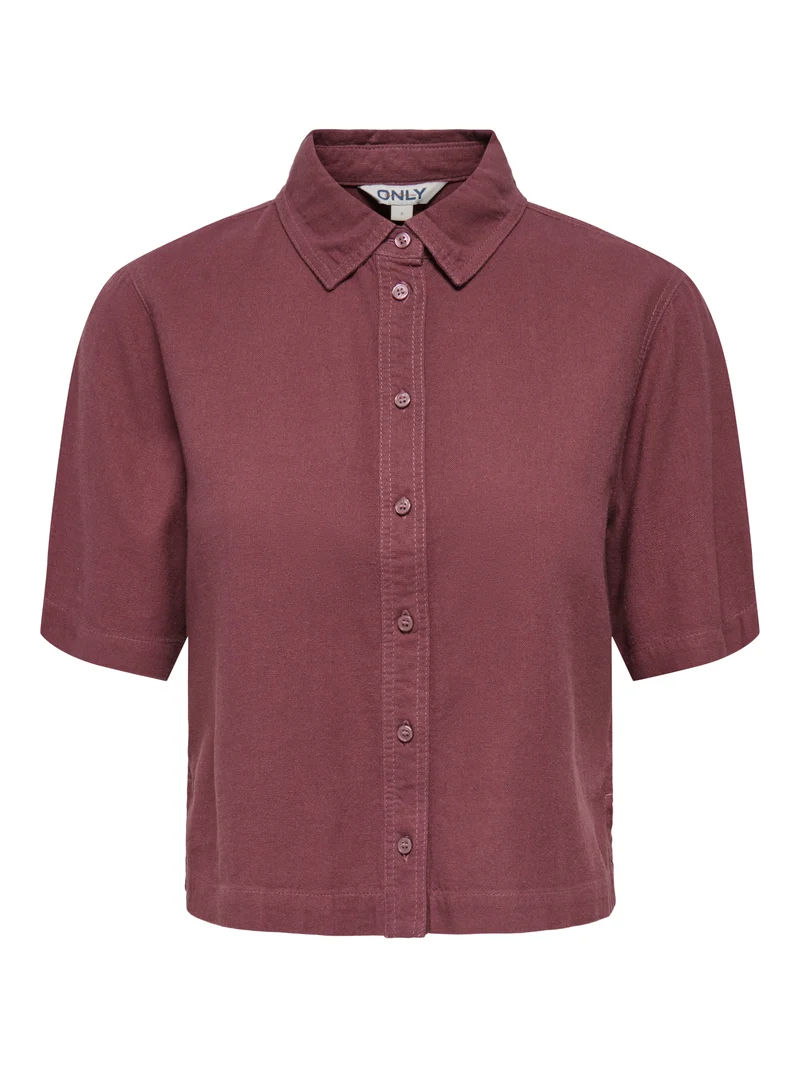ONLGOA S/S LINEN BL SHIRT CC PNT