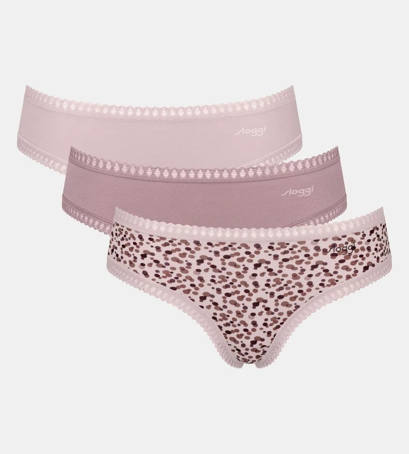 Sloggi - Go Crush Hipster 3er-Pack Pink