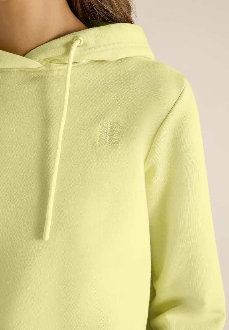 Hoodie mit Stickerei