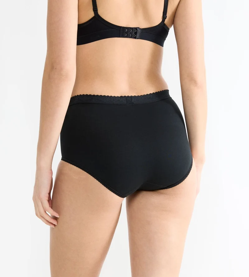 Sloggi - Control High Waist Maxi Slip Schwarz