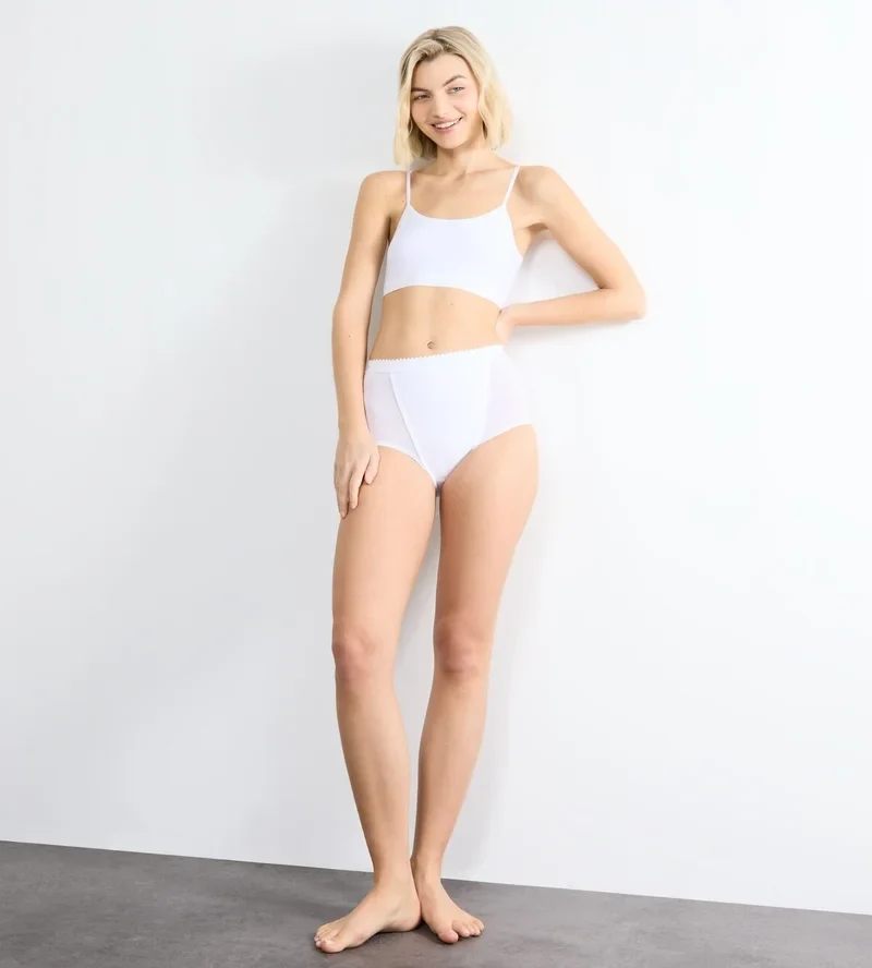 Sloggi - Shape High Waist Maxi Slip Weiß