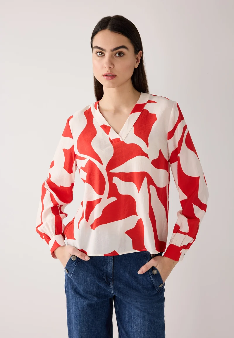 Printbluse