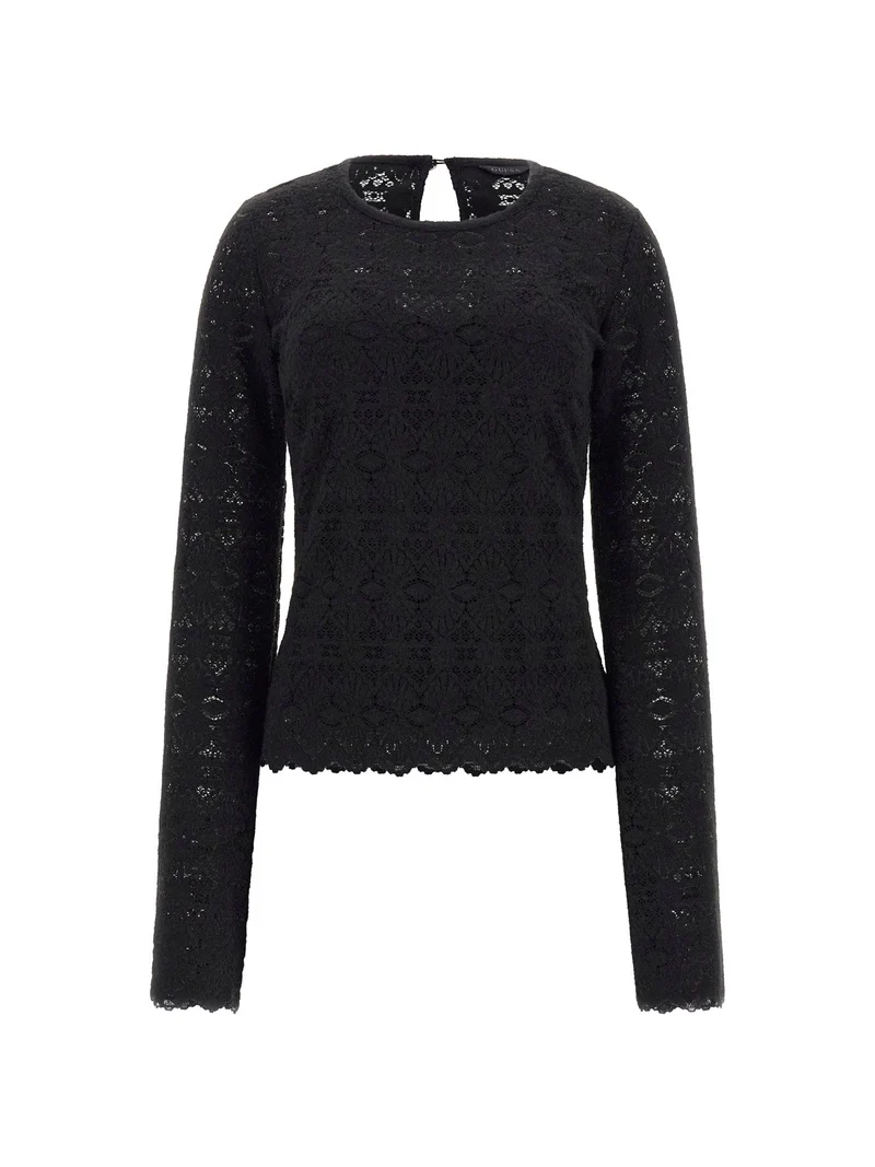 LS FLARED BRIDGETTE TOP