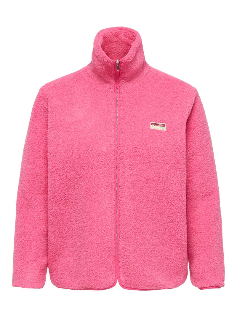 CARHOLLY TEDDY L/S ZIP SWT JRS