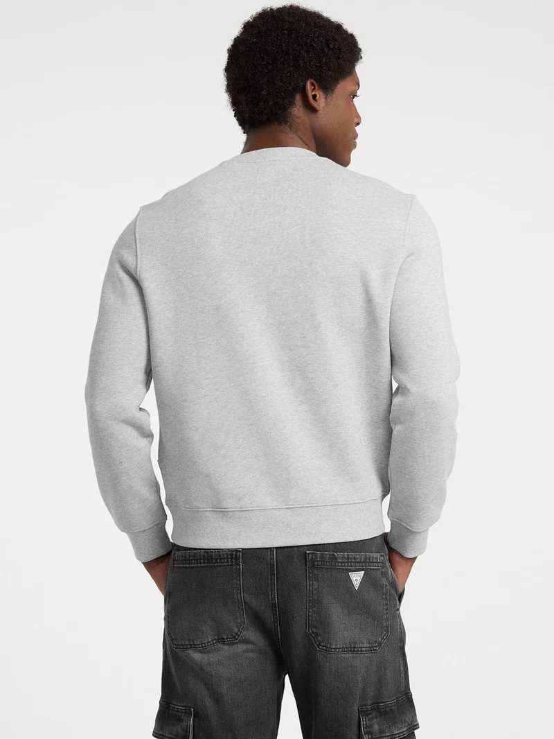 GJ SLIM SCRIPT CREWNECK