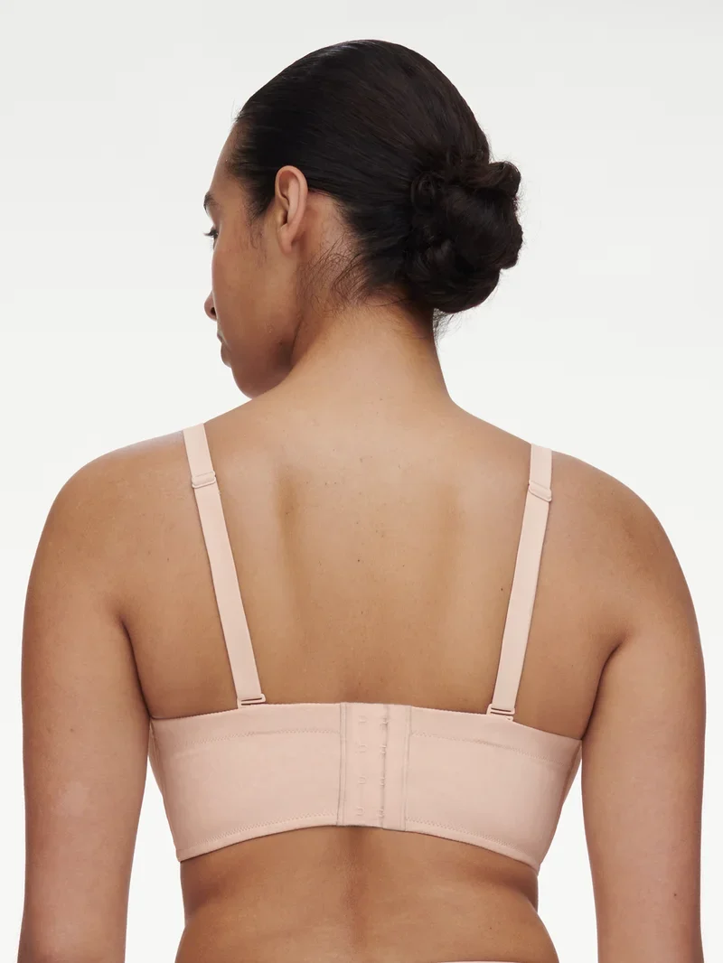 Chantelle - Comfort Chic Bandeau-T-Shirt-BH, Altrosa