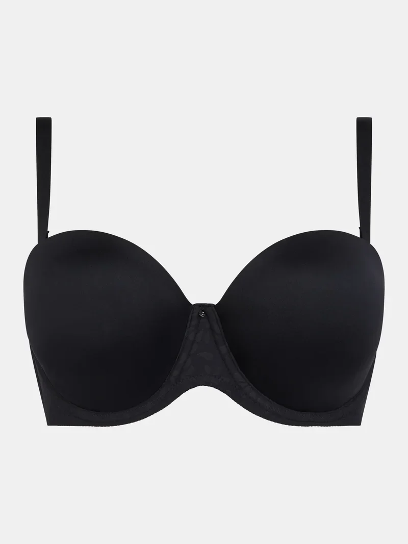 Chantelle - Comfort Chic Bandeau-T-Shirt-BH Schwarz