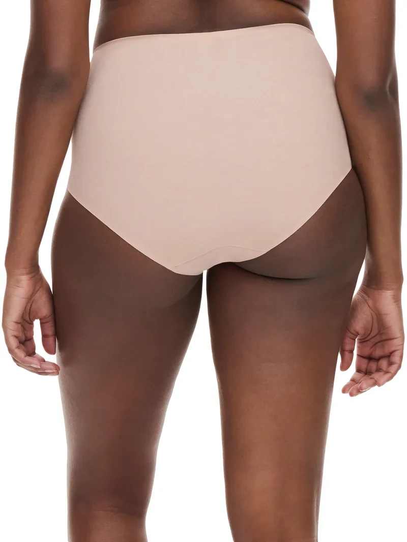 Chantelle - Comfort Chic High-Waist Support Full Brief, Dunkelrosa