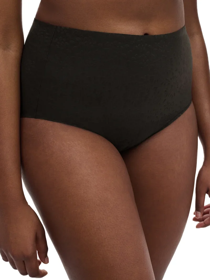 Chantelle - Comfort Chic High-Waist Support Full Brief Schwarz