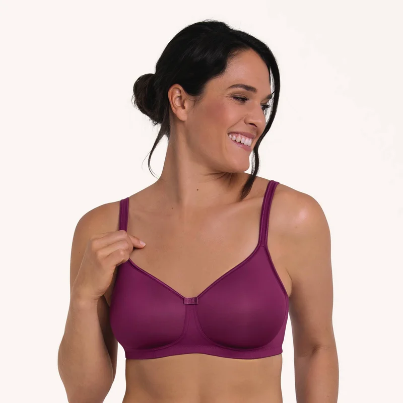 Anita Care – Tonya Post-Mastektomie-BH mit gepolsterten Cups, Farbe: Lila Wein