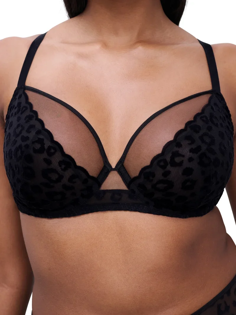 Chantelle - Mädchen-Bügel-BH mit Überzug, Schwarz
