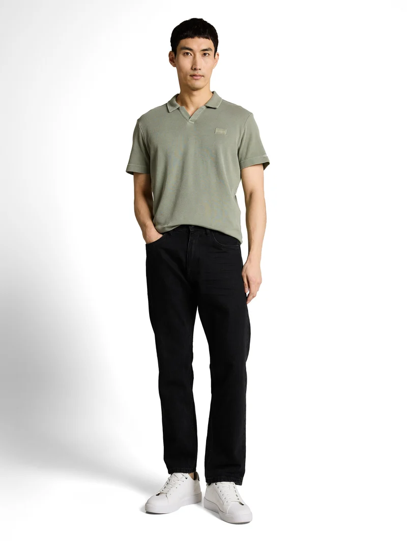 Resort Poloshirt im Used-Look