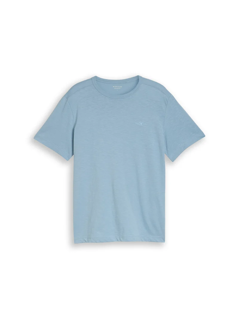 Basic T-Shirt aus Baumwolle