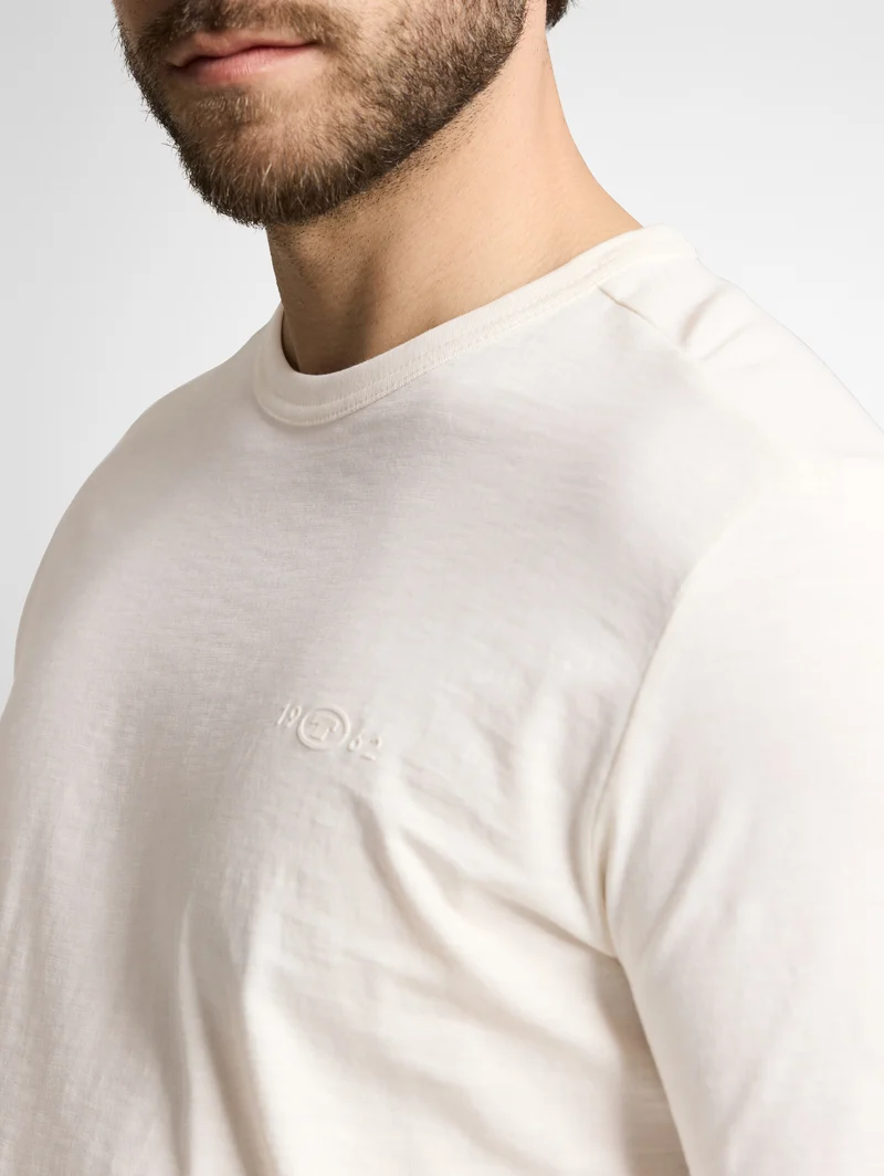 Basic T-Shirt aus Baumwolle