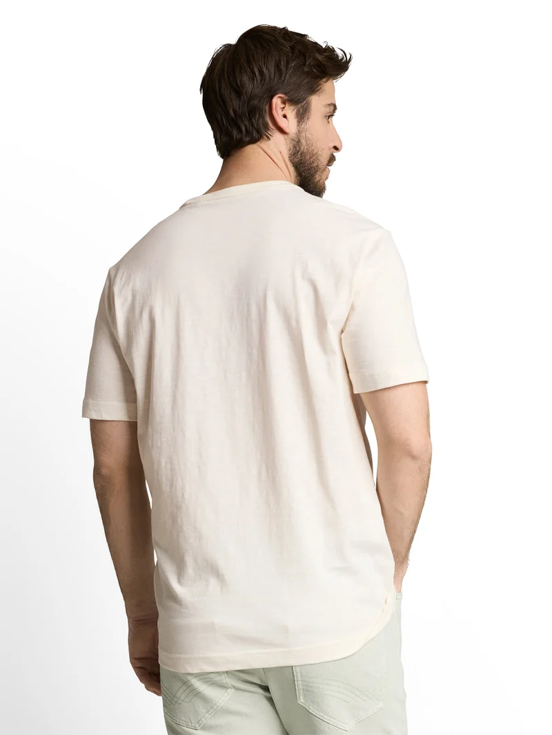 Basic T-Shirt aus Baumwolle