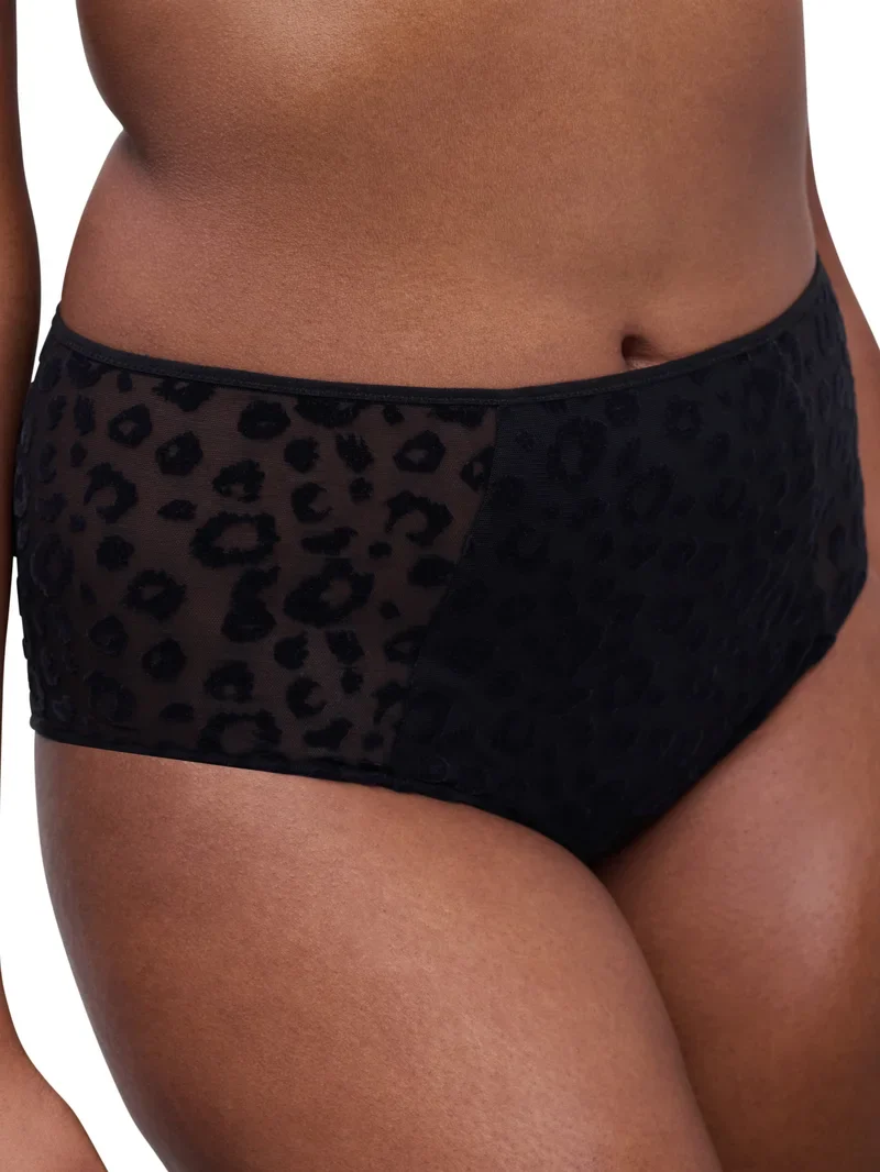 Chantelle - Mädchen High-Waist Full Brief Schwarz