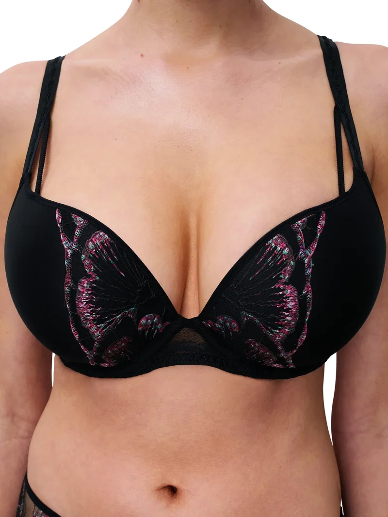 Chantelle – Lily Extra Push-Up-BH Romantisches Schwarz