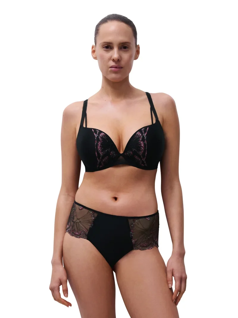Chantelle – Lily Extra Push-Up-BH Romantisches Schwarz