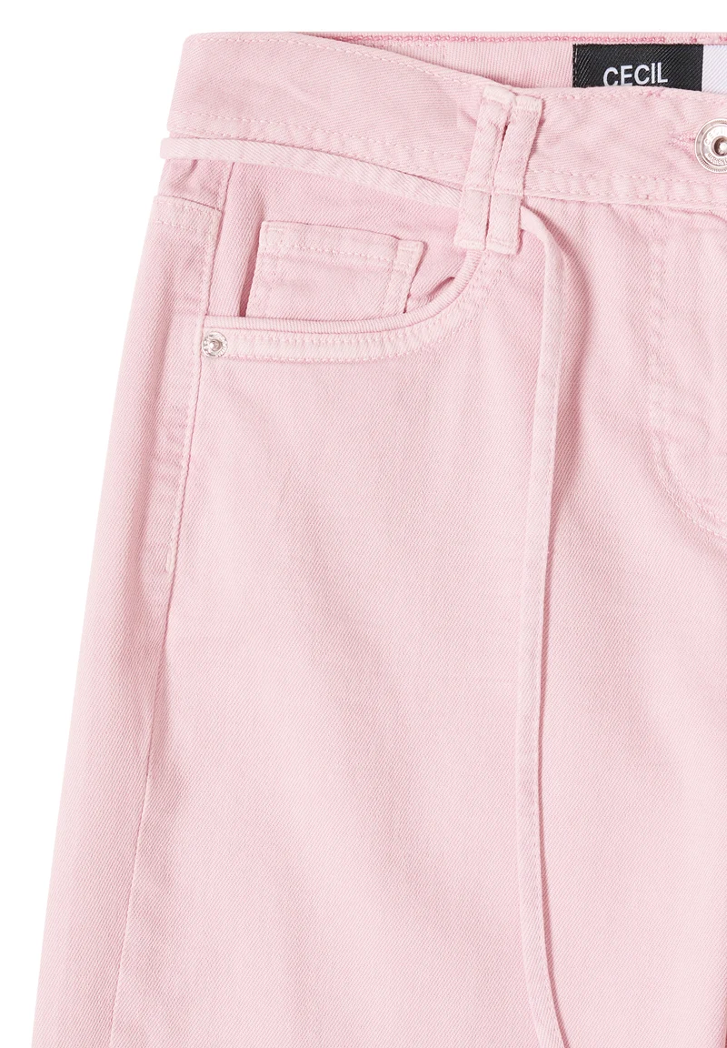 High Waist Wide Leg Jeans im Loose Fit